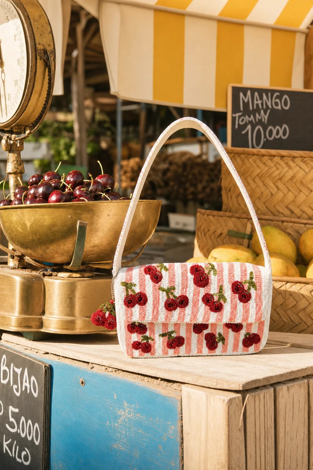 Bolso Baguette Cerezas — vista 3 de 7