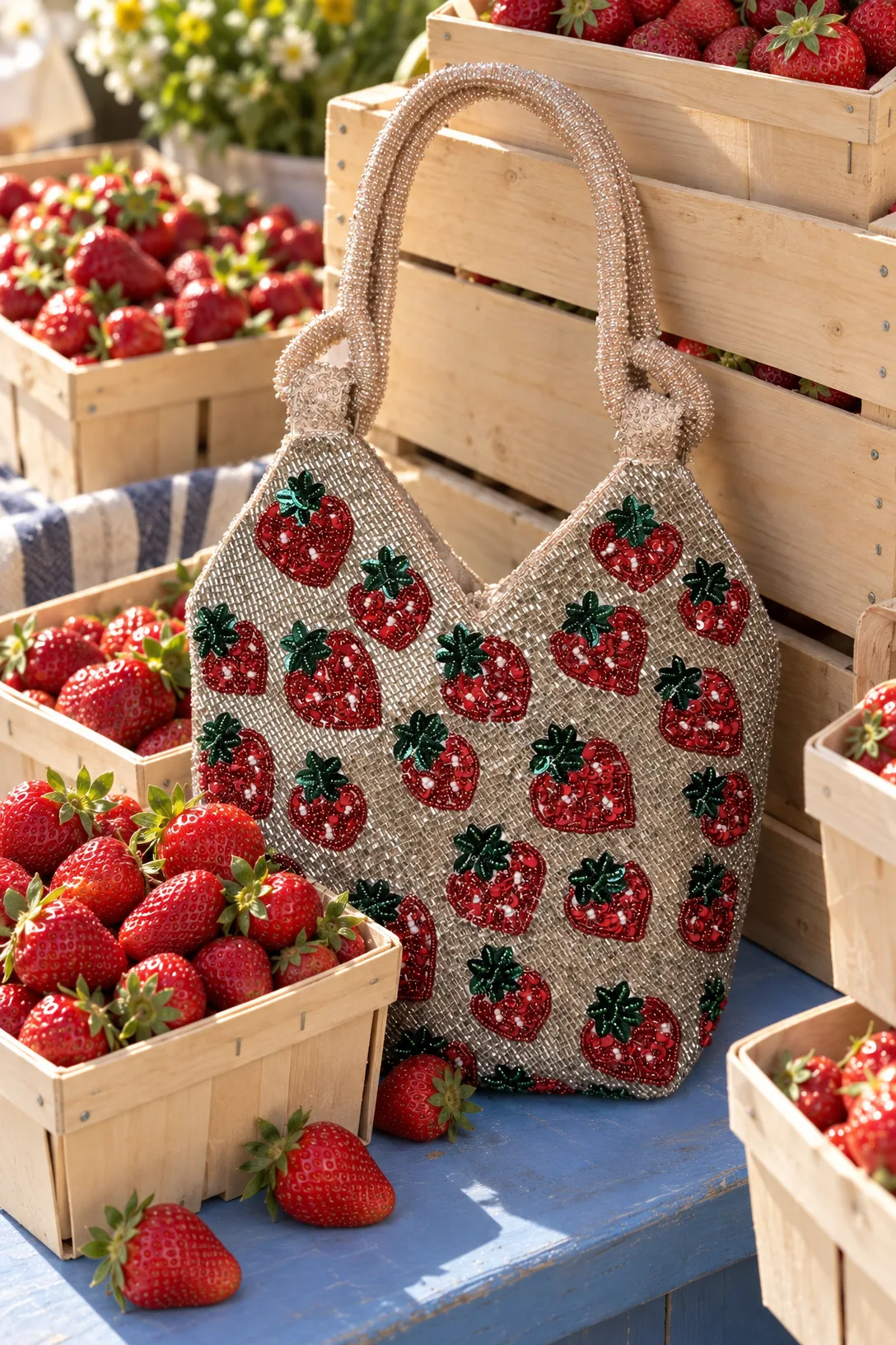 Bolso Fresas Champaña — vista 5 de 7