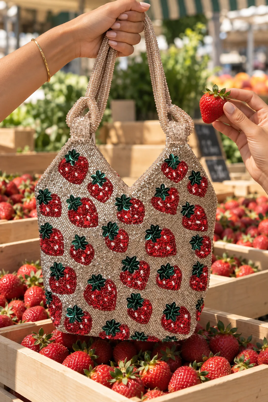 Bolso Fresas Champaña — vista 6 de 7