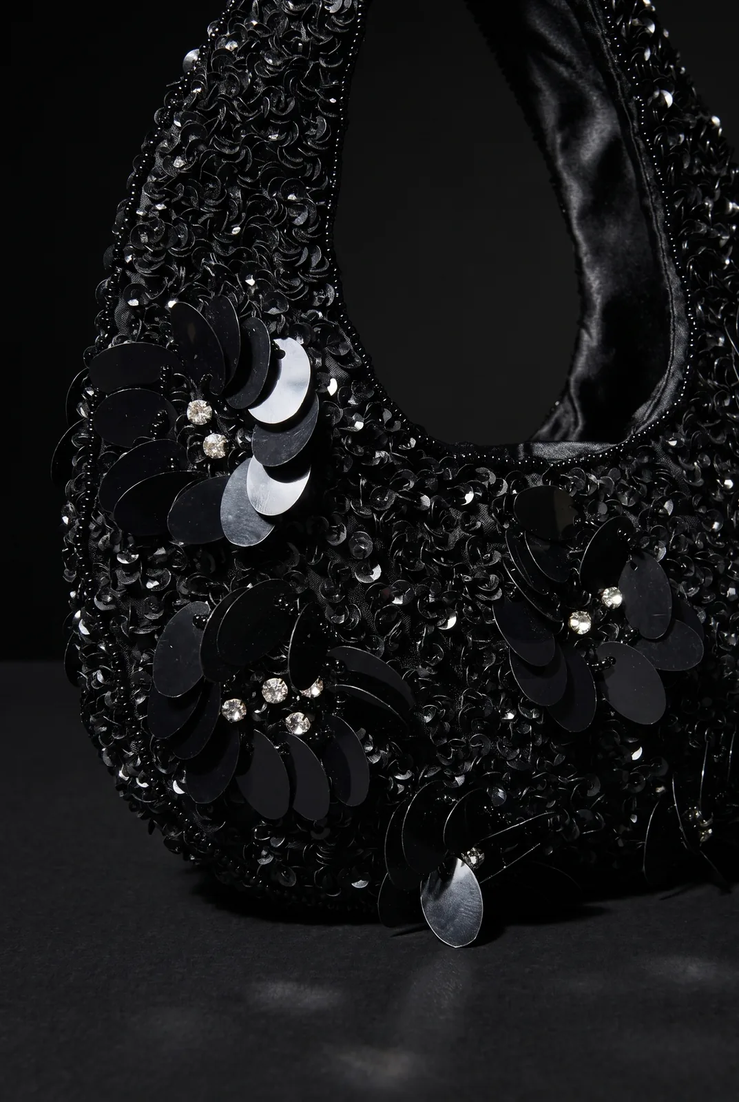 Bolso Negro Lentejuelas — vista 2 de 5
