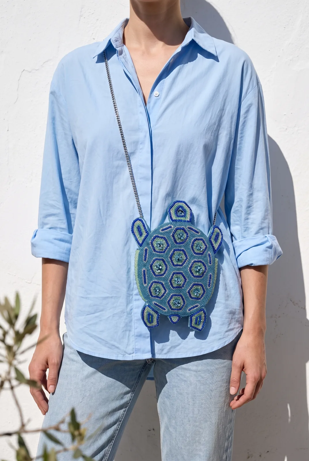 Bolso Tortuga Azul — SYLVI