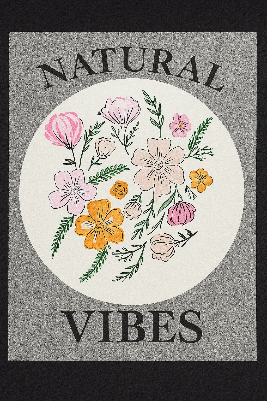 Camiseta Natural Vibes — vista 4 de 4