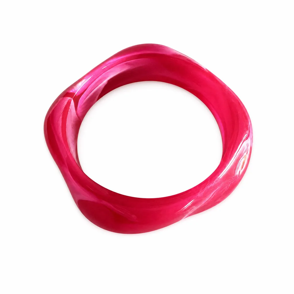 Pulsera Marmolada Fucsia — vista 6 de 6
